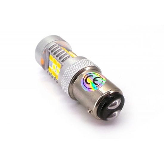 motoLEDy P21/5W dvoubarevná BAY15D 12-24V 2000lm Canbus LED žárovka