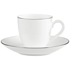 Villeroy & Boch Espresso šálek s podšálkem z kolekce ANMUT PLATINUM