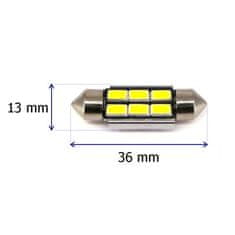 motoLEDy C5W LED SV8.5 12V CANBUS 36mm 240lm