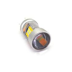 motoLEDy P27/7W LED 3157 12-24V 2000lm CANBUS bílá a oranžová žárovka