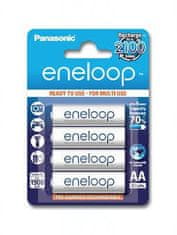 Panasonic Baterie Eneloop BK-3MCCE, AA 2000mAh, blistr 4ks