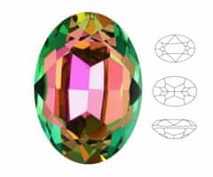 Izabaro 2ks crystal vitrail medium 001vm oval fancy stone