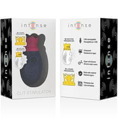 Intense Intense Clit Stimulator 10 Licking and Suction (Blue)