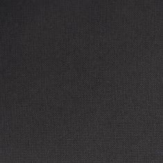 Greatstore Zvedací masážní polohovací křeslo černé textil