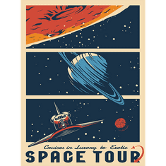 Retro Cedule Cedule Vesmír Edition – Space Tour