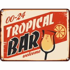 Retro Cedule Cedule Tropical Bar