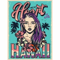 Retro Cedule Cedule Tattoo - I left my Hearth In Hawaii