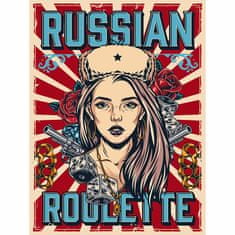 Retro Cedule Cedule Tattoo - Russian Roulette