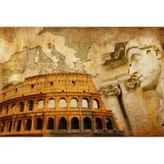 Retro Cedule Cedule Řím - koloseum