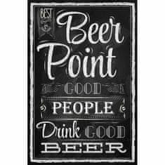 Retro Cedule Cedule Beer Point Good People Drink Good Beer