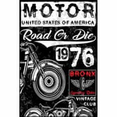 Retro Cedule Cedule USA Motor Road Or Die