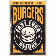 Retro Cedule Cedule Burgers – Fast Food