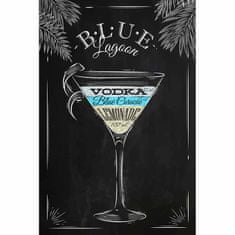 Retro Cedule Cedule Drink BLUE Lagon