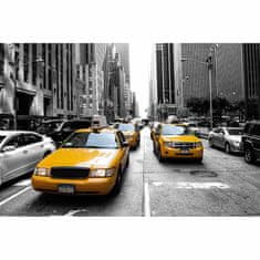 Retro Cedule Cedule Foto New York Taxi USA