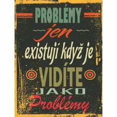 Retro Cedule Cedule Problémy jen existují když je vidíte Jako Problémy