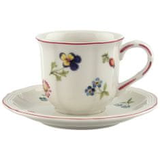 Villeroy & Boch Espresso šálek s podšálkem z kolekce PETITE FLEUR 2 kusy