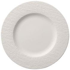 Villeroy & Boch Mělký talíř z kolekce MANUFACTURE ROCK BLANC