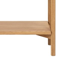 Design Scandinavia Regál Braidwood, 160 cm, dub