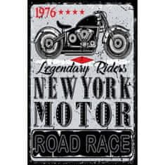 Retro Cedule Cedule New York Motor Road Race