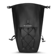 WOZINSKY cyklistická brašna na nosič 25 l Black