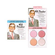 theBalm Paletka tvářenek Will Powder Blush Quad 10 g