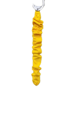 Tiki-Mechulka Hačka - závěsná kolébka pro miminka, tkanice - žlutá + domky