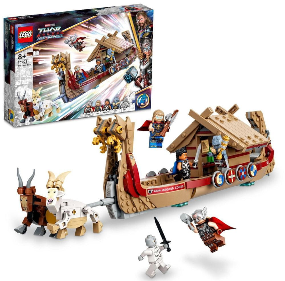 LEGO Marvel 76208 Loď s kozím spřežením