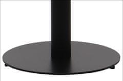 STEMA Kovová stolová podnož pro domácnost, restauraci a hotel SH-5001-5/B, černá, výška 73 cm, spodní prvek o průměru 45 cm - rám stolu, stůl