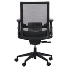 STEMA Otočná židle s prodlouženým sedákem RIVERTON M/L, různé barvy, černo-černá