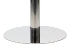 STEMA Kovová podnož stolu SH-3001-6/P je vyrobena z leštěné nerezové oceli. Spodní prvek o průměru 49,5 cm. Výška 72,5 cm. Vhodné pro domácnost, kancelář, hotel a restauraci. Má nastavitelné nožky.