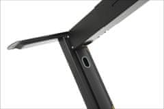 STEMA Kovový rám na stůl nebo psací stůl STT. Má posuvný nosník a nastavitelné nohy. Výška 72,5 cm. Pro pracovní desky o délce 140 až 180 cm. Černá barva.
