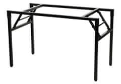 Skládací rám stolu NY-A024, 116x56 cm, černý