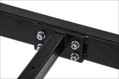 Nastavitelný rám stolu NY-131A - délka nastavitelná v rozmezí 100-160 cm, noha s profilem 60x30 mm a hloubkou 60 cm, výška 72,5 cm, barva černá