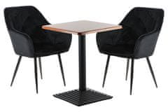 STEMA Židle do obývacího pokoje nebo jídelny HTS-D19 černá
