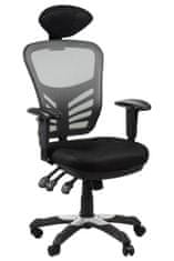 Otočná židle HG-0001H GREY