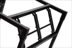 STEMA Rám skládací desky stolu NY-A024 KW., 76x76 cm, černá
