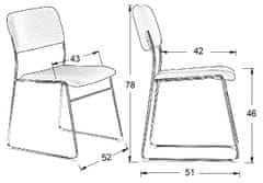 STEMA Lavice CN-62/CH BLACK