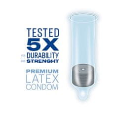 Durex Kondomy Feel Thin Extra Lubricated 2+1