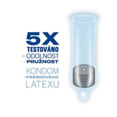 Durex Kondomy Feel Thin Extra Lubricated 2+1