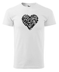 Fenomeno Pánské tričko Srdce(doktor) - bílé Velikost: L