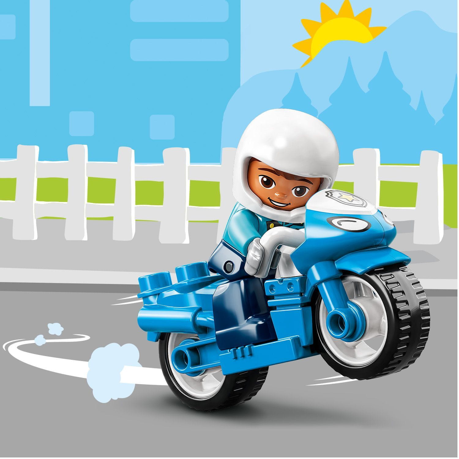  DUPLO 10967 Rendőrségi motorkerékpár 