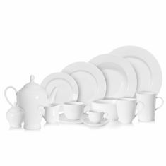 DUKA Felicia Modern Snídaňový Talíř 19 Cm Bílý Porcelán