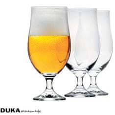 DUKA Sada Pivních Sklenic Aura 6 Ks 500 Ml Sklo