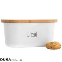 DUKA Chléb S Prkénkem Kitchenbasic 37X21X17 Cm Bílý Melamin