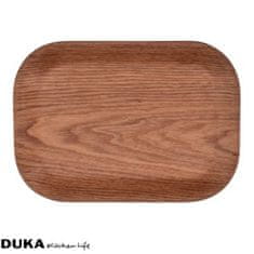 DUKA Modern Scandi Podnos 17X12 Cm Dřevo