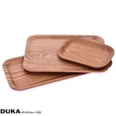 DUKA Modern Scandi Podnos 17X12 Cm Dřevo