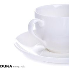 DUKA Felicia Šálek S Podšálkem 130 Ml Bílý Porcelán