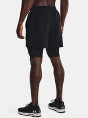 Under Armour Kraťasy UA LAUNCH 5'' 2-IN-1 SHORT-BLK S