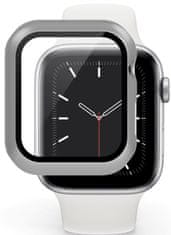 EPICO Glass Case for Apple Watch 4/5/6/SE (44 mm) 42210152100001, stříbrná