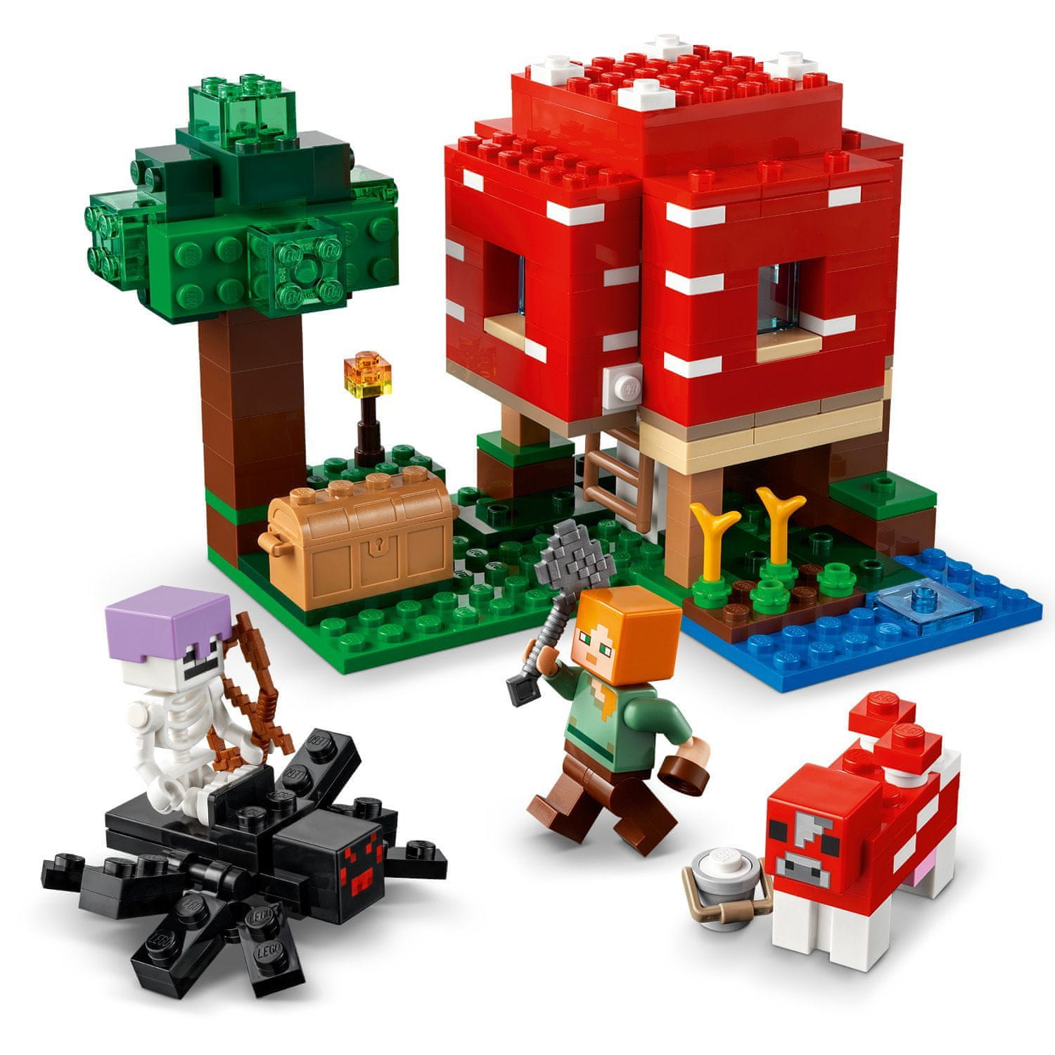  DUPLO Minecraft 21179 Houbový domek 